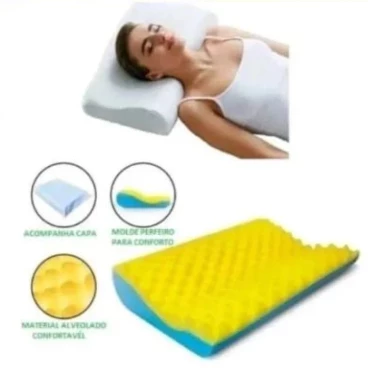 Imagem TRAVESSEIRO ORTOPEDICO CERVICAL